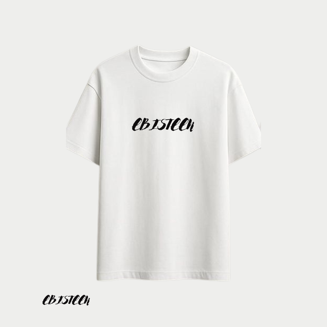 EBISTEEN - "Coming Up" Premium Graphic Tee - White